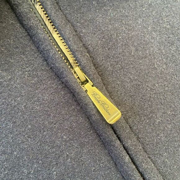 Brooks Brothers 346 Wool Full Zip Coat EUC Medium 26 x 20.5. - Picture 4 of 5